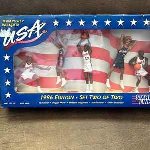 Starting Lineup 1996 USA Dream Team NBA Edition Set Two of Two